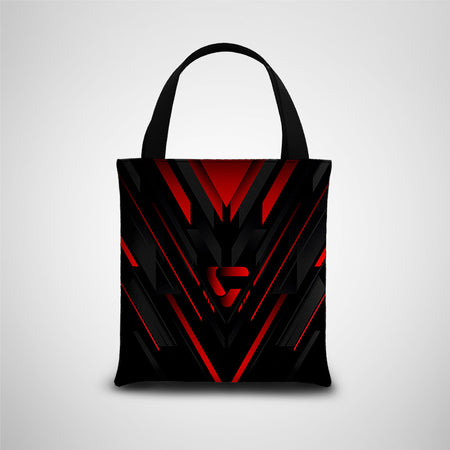 Geometric Black And Red