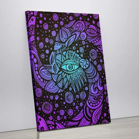 Canvas Prints Asian Coffeegirl Spiral Eye