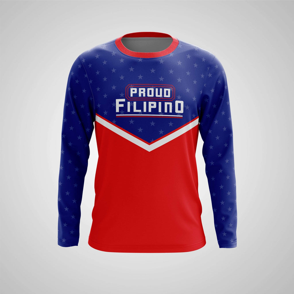 Long Sleeve Shirts Creative Mind Designs Proud Filipino