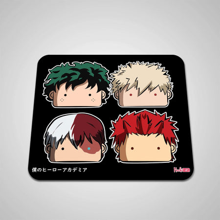 Mousepads HachiPaws Prints BNHA Heroes