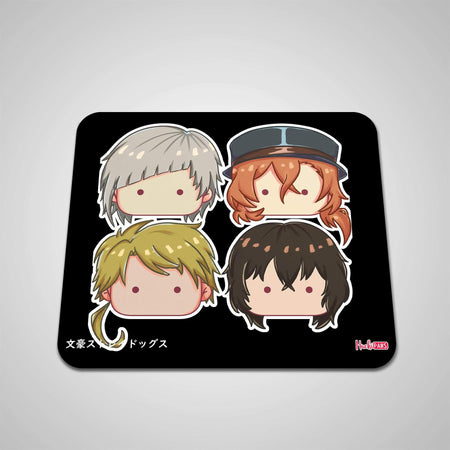 Mousepads HachiPaws Prints BSD Characters