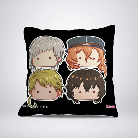 Pillows HachiPaws Prints BSD Characters
