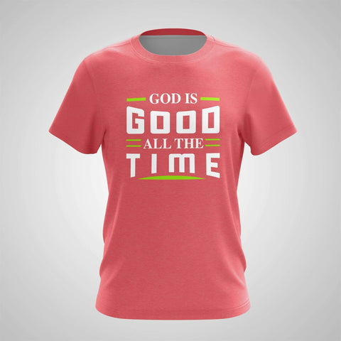 T-Shirt Creative Mind Designs God Is Good All The Time