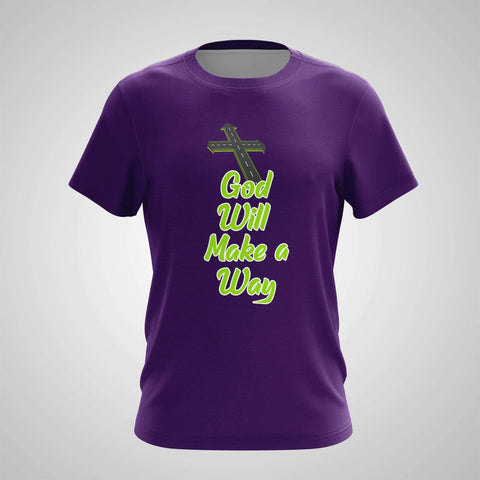 T-Shirt Creative Mind Designs God Will A Make Way