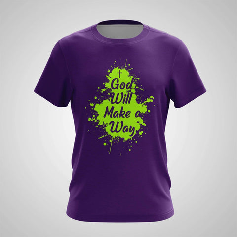 T-Shirt Creative Mind Designs God Will Make Way