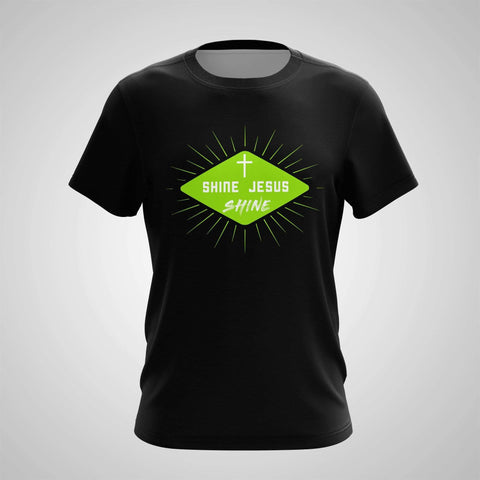 T-Shirt Creative Mind Designs Shine Jesus Shine