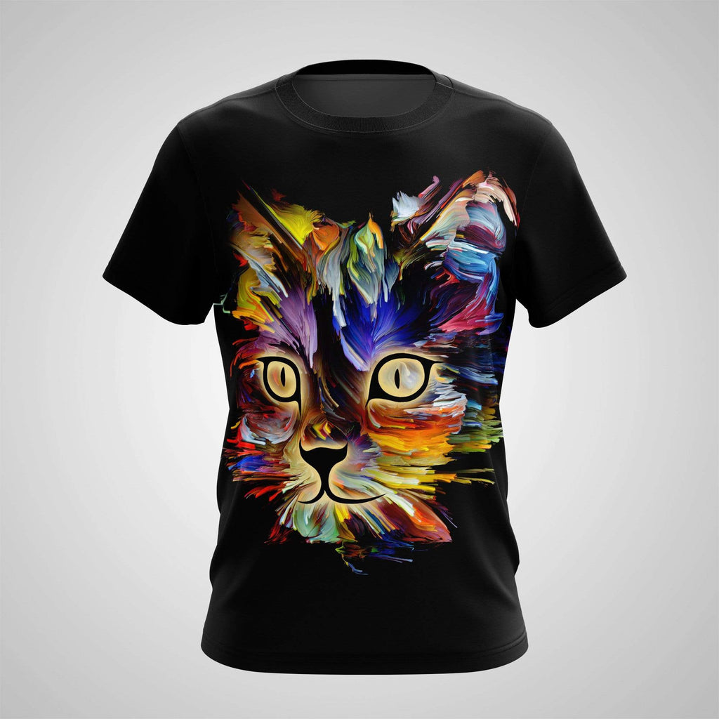 T-Shirt E.M. Arts Cat Art
