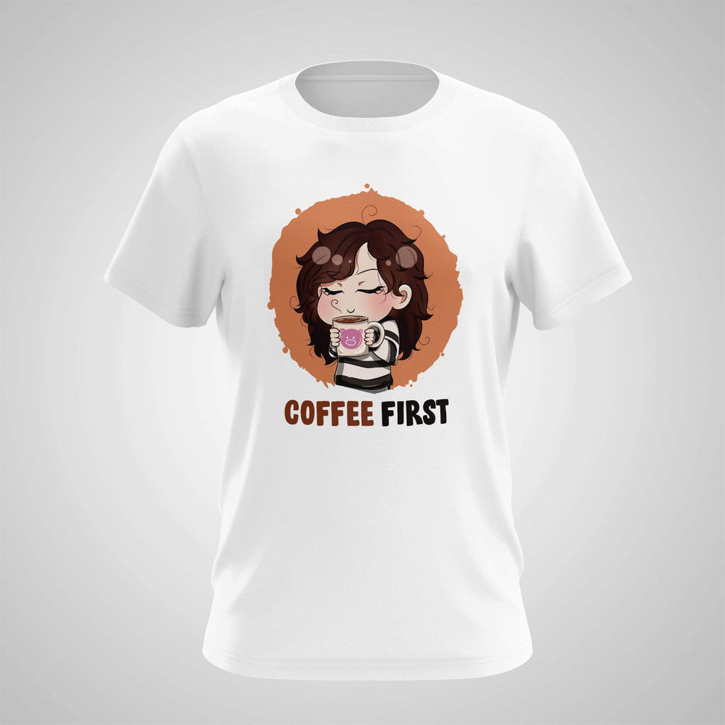 T-Shirt E.M. Arts Coffee First