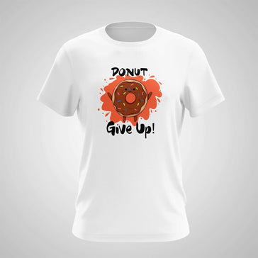 T-Shirt E.M. Arts Donut Give Up