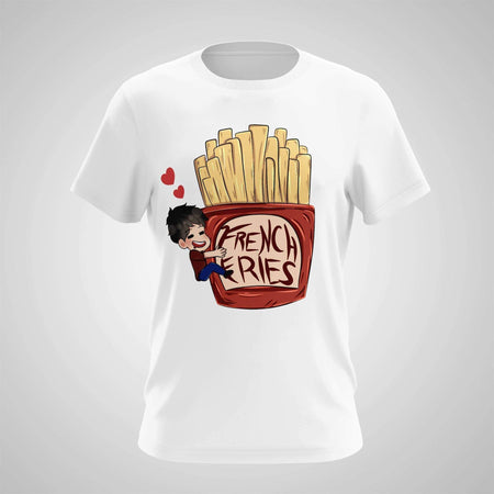 Sublimation Print on Demand - T-Shirt - French Fries Lover (Boy)