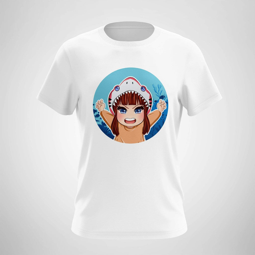 T-Shirt E.M. Arts Shark Girl
