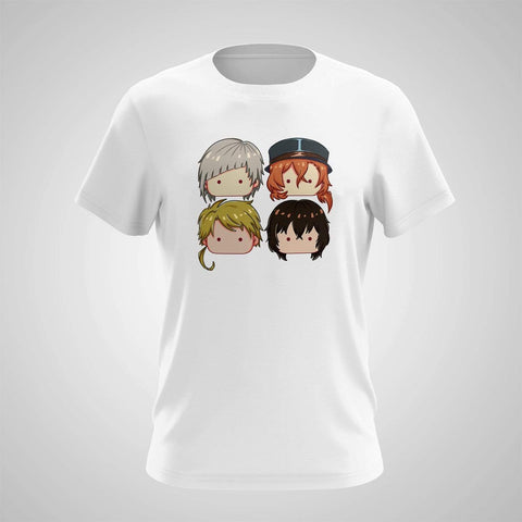 T-Shirt HachiPaws Prints BSD Characters